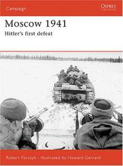 Cover of: Moscow 1941 by Robert Forczyk