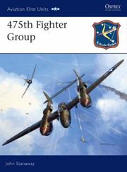 Cover of: 475th Fighter Group by John Stanaway