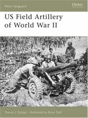 Cover of: US Field Artillery of World War II