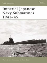 Cover of: Imperial Japanese Navy Submarines 1941-45