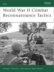 Cover of: World War II Combat Reconnaissance Tactics
