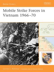 Cover of: Mobile Strike Forces in Vietnam 1966-70 (Battle Orders)