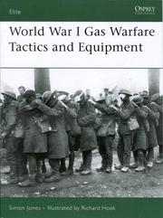 Cover of: World War I Gas Warfare Tactics and Equipment by Simon Jones
