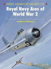 Cover of: Royal Navy Aces of World War 2 (Aircraft of the Aces) by Andrew Thomas