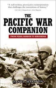 Cover of: The Pacific War Companion: From Pearl Harbor to Hiroshima (Companion)