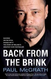 Cover of: Back from the Brink: The Autobiography