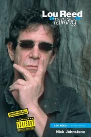 Cover of: Lou Reed Talking by Nick Johnstone