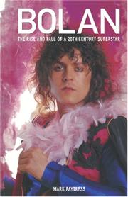 Cover of: Bolan: by Mark Paytress
