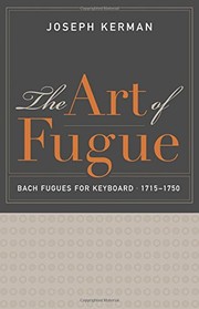 Cover of: The Art of Fugue
