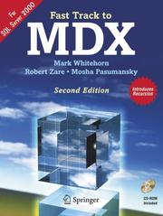 Fast track to MDX by Mark Whitehorn, Robert Zare, Mosha Pasumansky
