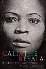 Cover of: Calixthe Beyala by Nicki Hitchcott