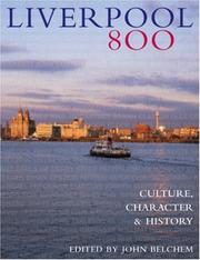 Cover of: Liverpool 800 by John Belchem