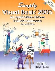 Cover of: Simply Visual Basic 2005 (2nd Edition) by Harvey & Paul Deitel & Associates