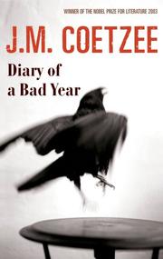 Cover of: Diary of a Bad Year by J. M. Coetzee