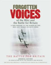 Cover of: Forgotten Voices of the Blitz and the Battle For Britain Audio, Part 2 (Forgotten Voices Tape)