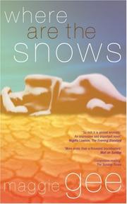 Cover of: Where Are the Snows