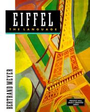 Cover of: Eiffel  | Bertrand Meyer