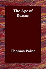 Cover of: The Age of Reason by Thomas Paine