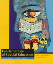 Cover of: Fundamentals of special education by Richard Culatta, Richard A. Culatta, James R. Tompkins, Margaret G. Werts, Richard Culatta