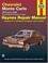 Cover of: Chevrolet Monte Carlo owners workshop manual
