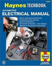 Cover of: The Haynes automotive electrical manual