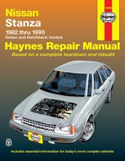 Cover of: Datsun, Nissan Stanza, 1982-1990