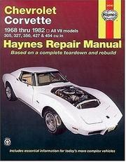 Cover of: Chevrolet Corvette: automotive repair manual