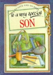 Cover of: To a Very Special Son (To Give and to Keep) (To-Give-and-to-Keep) by Pam Brown