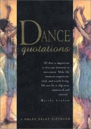 Cover of: Dance Quotations (Quotation Book) by Helen Exley