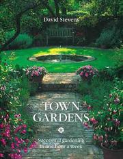 Cover of: Town gardens by Stevens, David