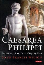Cover of: Caesarea Philippi by Wilson, John Francis.