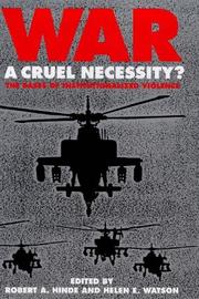 Cover of: War: A Cruel Necessity? | 