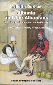 Cover of: Albania and the Albanians by M. E. Durham