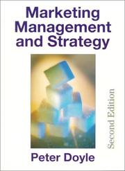 Cover of: Marketing Management and Strategy (2nd Edition)