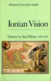 Cover of: Ionian Vision by Michael Llewellyn Smith