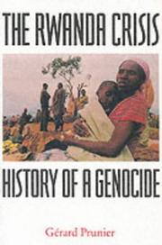 Cover of: The Rwanda Crisis by Gerard Prunier