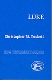 Cover of: Luke (New Testament Guides)