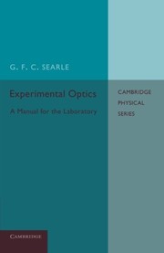 Cover of: Experimental Optics: A Manual For The Laboratory