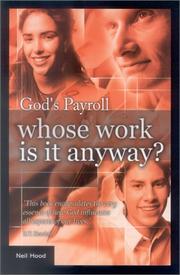 Cover of: God's Payroll: Whose Work Is It Anyway