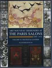 Cover of: Paris Salons 1895-1914: Vol VI--Textiles and Leatherware