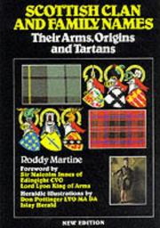 Cover of: Scottish clan and family names by Roderick Martine