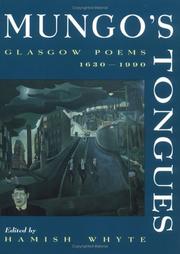 Cover of: Mungo's Tongues: Glasgow Poems, 1630-1990