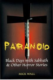 Cover of: Paranoid: black days with Sabbath & other rock icons