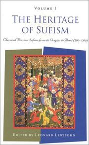 Cover of: The Heritage of Sufism, Volume I by Leonard Lewisohn