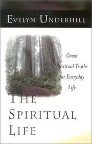Cover of: The Spiritual Life by Evelyn Underhill