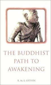 Cover of: The Buddhist Path to Awakening: A Study of the Bodhi-Pakkhiya Dhamma (Classics in Religious Studies)