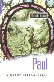 Cover of: Paul by Morna Dorothy Hooker