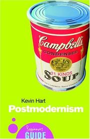 Cover of: Postmodernism by Kevin Hart