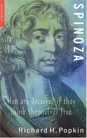 Cover of: Spinoza (Oneworld Philosophers) by Richard H. Popkin