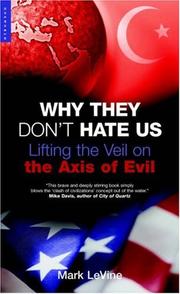 Cover of: Why They Don't Hate Us by Mark LeVine